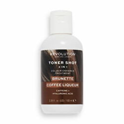 Oživující barva pro hnědé vlasy Brunette Coffee Liquer (Toner Shot) 100 ml