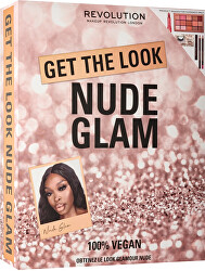 Dekoratív kozmetikai ajándékszett Get The Look: Nude Glam