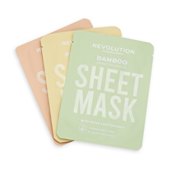 Set de măști pentru față pentru tenul uscat Biodegradable (Dry Skin Sheet Mask)