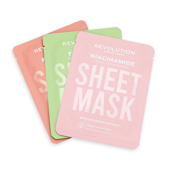 Set de măști pentru față pentru pielea problematică Biodegradable (Oily Skin Sheet Mask)