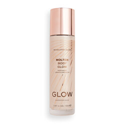 Tekutý rozjasňovač Revolution Glow (Molten Body Gold) 100 ml