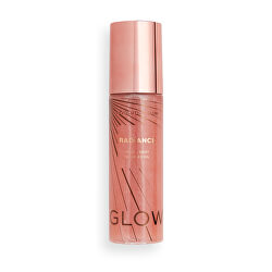 Tekutý rozjasňovač Revolution Glow (Radiance Face & Body Shimmer Oil Pink) 100 ml
