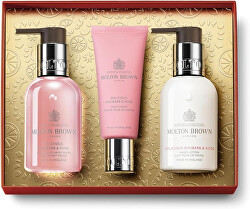 Set regalo per la cura delle mani Delicious Rhubarb & Rose