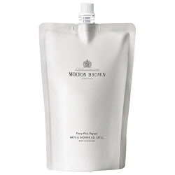 Náhradní náplň pro koupelový a sprchový gel Fiery Pink Pepper (Bath & Shower Gel Refill) 400 ml