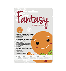 Mască textilă hrănitoare Fantasy Gingerbread Man (Nourishing Sheet Mask) 21 ml