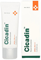 Opaľovací krém SPF50+ Cicadin (Rescue Mild Sunscreen) 40 ml