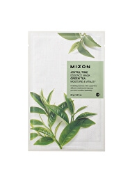 Plátýnková 3D maska se zeleným čajem pro hydrataci a vitalitu pleti Joyful Time (Essence Mask Green Tea) 23 g