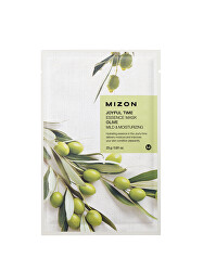 Plátýnková 3D maska s olivou pro hydrataci a zjemnění pleti Joyful Time (Essence Mask Olive) 23 g