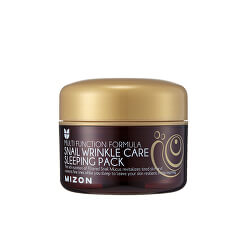 Regenerační noční pleťová maska s filtrátem hlemýždího sekretu 50% pro omlazení a výživu pleti (Snail Wrinkle Care Sleeping Pack) 80 ml