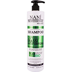 Korpásodás elleni sampon zsíros hajra Greasy Hair & Antidandruff (Shampoo) 500 ml