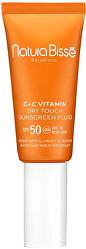 Ochranný pleťový fluid SPF 50 C + C Vitamín (Dry Touch Sunscreen Fluid) 30 ml