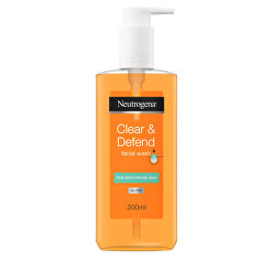 Čisticí gel Clear & Defend (Facial Wash) 200 ml