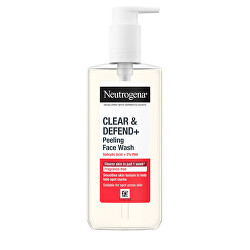 Čisticí gel proti pupínkům Clear & Defend+ (Facial Wash) 200 ml