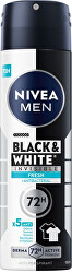Antiperspirant ve spreji Invisible For Black & White Fresh Men (Anti-Perspirant For Men) 150 ml