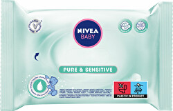 Törlőkendők Pure & Sensitive Baby 63 db