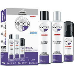 Set regalo per il diradamento di capelli naturali e trattati chimicamente da normali a spessi  (Hair System Starter Kit 6)
