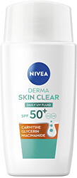 Denní UV fluid pro problematickou pleť Derma Skin Clear SPF 50+ (Daily UV Fluid) 40 ml