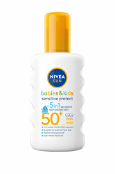 Spray pentru copii SPF 50+ Sun Kids ( Sensitiv e Protect & Care Sun Spray) 200 ml