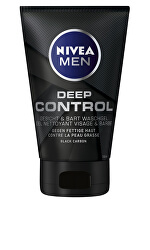 Umývací gél na tvár a fúzy Deep (Wash Gel) 100 ml