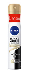 Antitraspirante spray Black & White Invisible Silky Smooth (Anti-perspirant) 200 ml