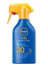 Gyermek fényvédő spray pumpával SPF 30 Sun Kids 270 ml