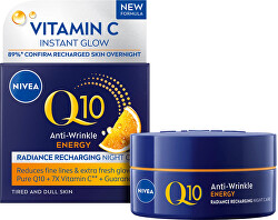 Crema notte energizzante antirughe Q10 Energy (Cream) 50 ml