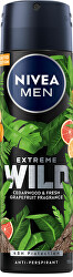 Antiperspirant ve spreji Men Extreme Wild Cedarwood & Grapefruit (Anti-Perspirant) 150 ml