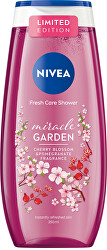 Sprchový gél s vôňou čerešňových kvetov a granátového jablka Miracle Garden ( Fresh Care Shower) 250 ml
