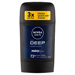 Szilárd izzadásgátló Deep Black Carbon 50 ml