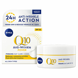 Zpevňující denní krém proti vráskám Q10 Power SPF 30 (Anti - Wrinkle + Firming Day Cream) 50 ml