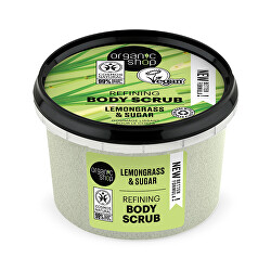Koupelový cukrový peeling Organic Lemongrass & Sugar (Body Scrub) 250 ml
