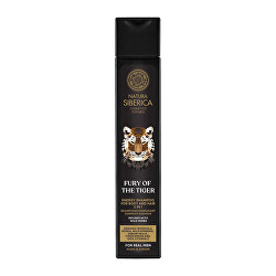 Energizující šampon na vlasy a tělo Men Fury Of The Tiger (Energy Shampoo) 250 ml