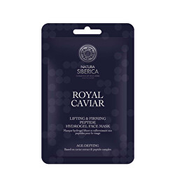 Liftingová a zpevňující peptidová hydrogelová pleťová maska Royal Caviar (Peptide Hydrogel Face Mask) 1 ks