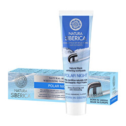 Přírodní bělicí zubní pasta Polar Night (Natural Black Whitening Toothpaste) 100 g