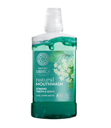 Přírodní ústní voda se 7 Sibiřskými bylinami a zinkem (Natural Mouthwash) 520 ml