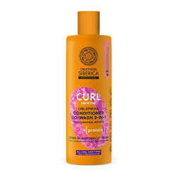 Proteinový mycí kondicionér 2v1 pro kudrnaté a vlnité vlasy Curl Control (Conditioner Co-Wash 2-in-1) 400 ml