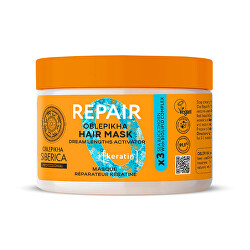 Regenerační maska na vlasy s keratinem Oblepikha (Repair Hair Mask) 300 ml