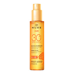 Bronzující olej na opalování na obličej a tělo SPF 30 Sun (Tanning Oil For Face And Body) 150 ml