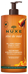 Zvláčňující sprchový gel na tělo i obličej Rêve de Miel (Face and Body Ultra Rich Cleansing Gel) 750 ml