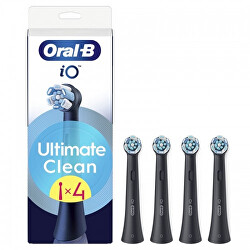 Kartáčkové hlavice iO Ultimate Clean Black 4 ks