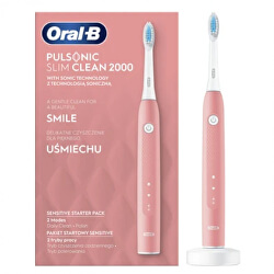 Sonický zubní kartáček Pulsonic Slim Clean 2000 Pink Sensitive