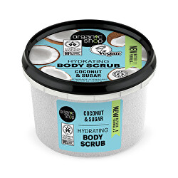 Hydratační tělový peeling Kokos a cukr (Hydrating Body Scrub) 250 ml