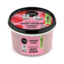 Obnovující tělový peeling Malina a cukr (Renewing Body Scrub) 250 ml