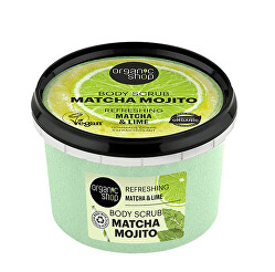 Osvěžující tělový peeling Matcha Mojito Matcha a limetka (Refreshing Body Scrub) 250 ml
