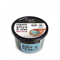 Tělový peeling Olivy a jíl (Body Polish) 250 ml