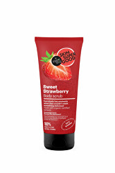 Tělový peeling Sladká jahoda Skin Super Good (Body Scrub) 200 ml