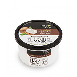 Hidratáló hajmaszk Trópusi kókuszdió shea vajjal (Hair Mask Moisture) 250 ml
