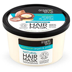 Vyživující maska na vlasy Moroccan Argan & Amla (Natural Nourishing Hair Mask) 250 ml