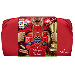 Körperpflege-Geschenkset Captain Footballer mit Kosmetiktasche