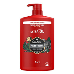 Sprchový gél pre mužov WolfThorn (Body-Hair-Face Wash) 1000 ml